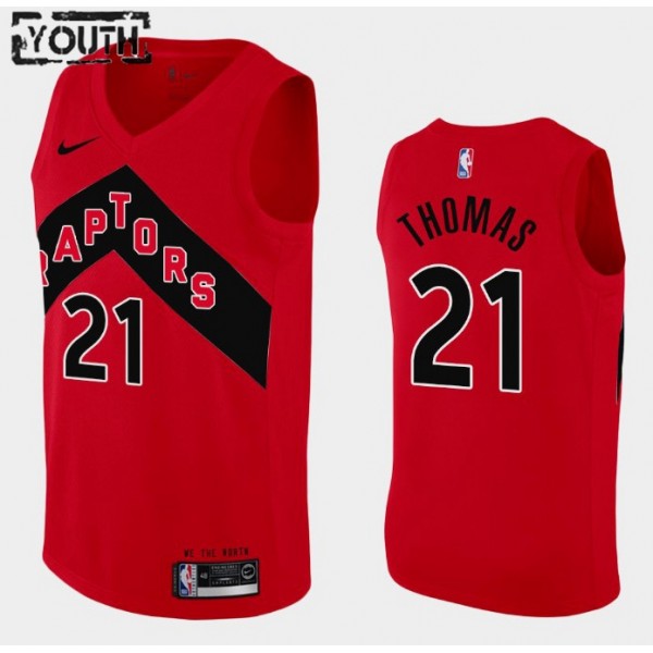 Toronto Raptors Trikot Matt Thomas 21 2020-2021 Jordan Brand Icon Edition Swingman - Kinder